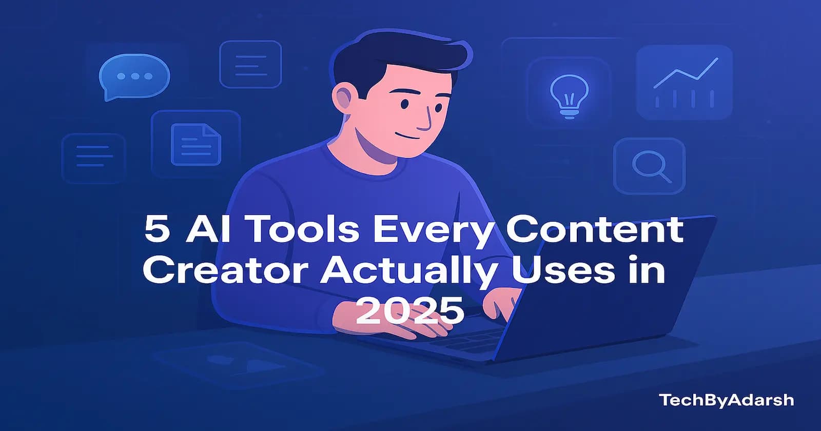 5 AI Tools Every Content Creator Actually Uses in 2025 (With Real Workflows)